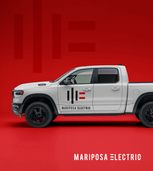 Mariposa Electric branding
